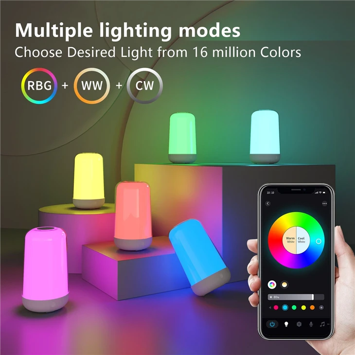 Smart Touch Bedside Table Lamp LED Night Lights high quality